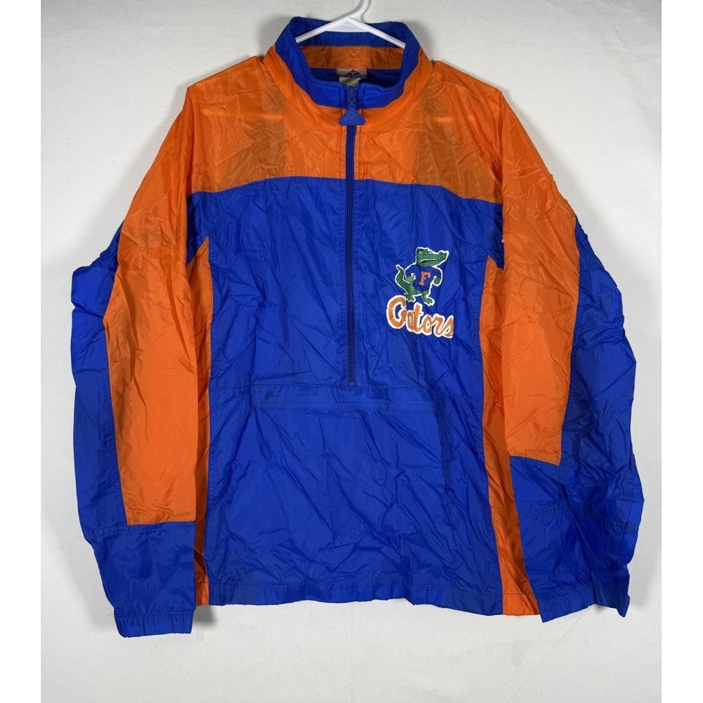 VTG Apex One Florida Gators Jacket Large Nylon Windbreaker Embroidered Packable